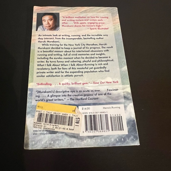 Book. What I talk about when I go running. - Picture 2 of 2